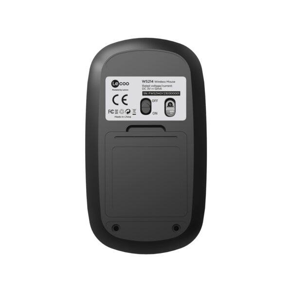 Lecoo WS214 Kablosuz 1200DPI 3 Tuşlu Optik Mouse Gri - Görsel 8